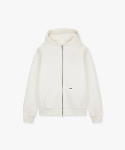 Croyez Cross Zip Hoodie | Off-White