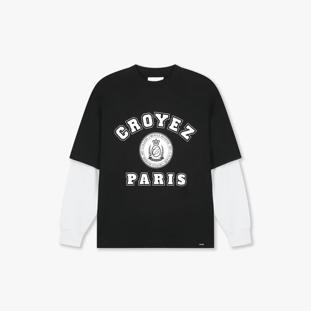 Croyez Bouclier Longsleeve | Vintage Black
