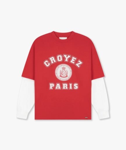 Croyez Bouclier Longsleeve | Red