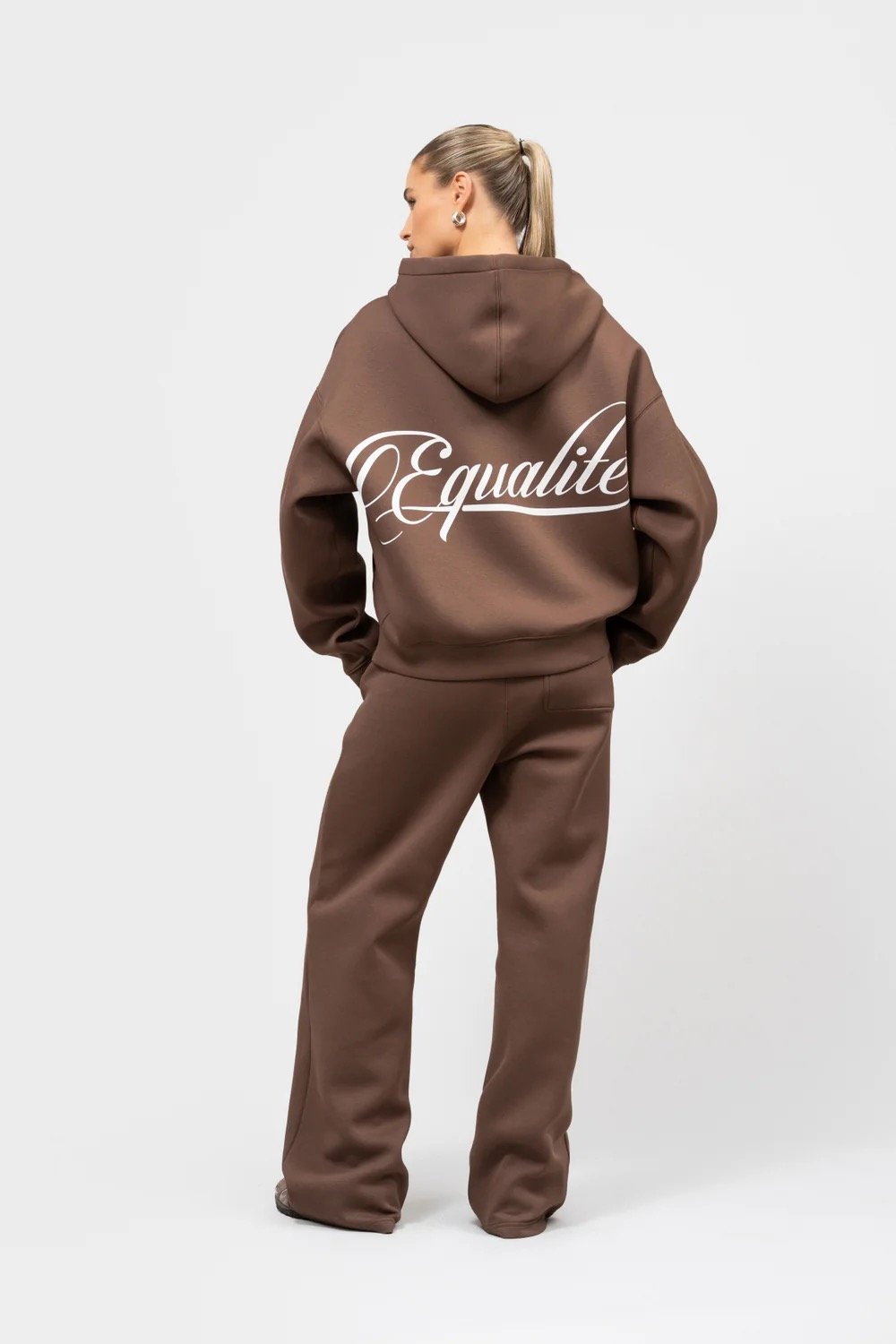 EQUALITÉ YUKI SCUBA JOGGER PANTS TOBACCO