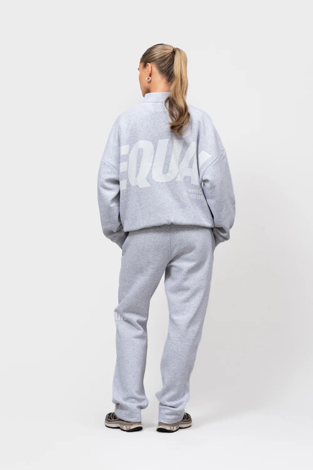 EQUALITÉ ELIA JOGGER PANTS MELANGE GREY