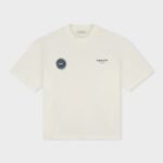 EQUALITÉ SUNNY BOXY FIT TEE OFF-WHITE & NAVY
