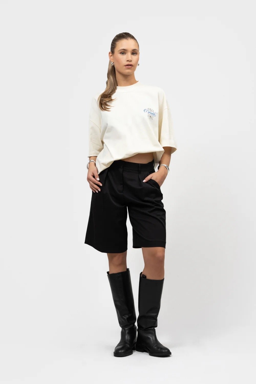 EQUALITÉ YUKI BOXY TEE 2.0 OFF-WHITE