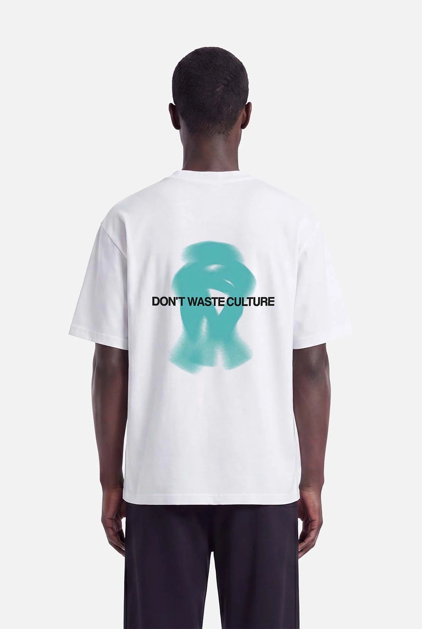 DON'T WASTE CULTURE RISA T-SHIRT | OFF-WHITE