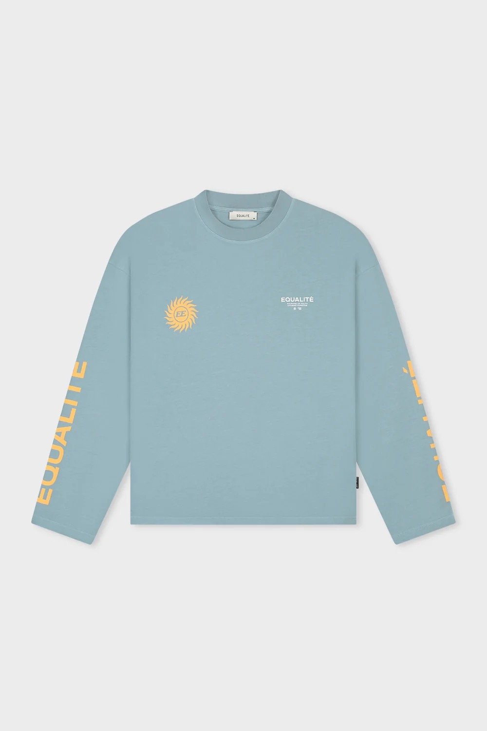 EQUALITÉ SUNNY OVERSIZED LONGSLEEVE TEE WASHED LIGHT BLUE