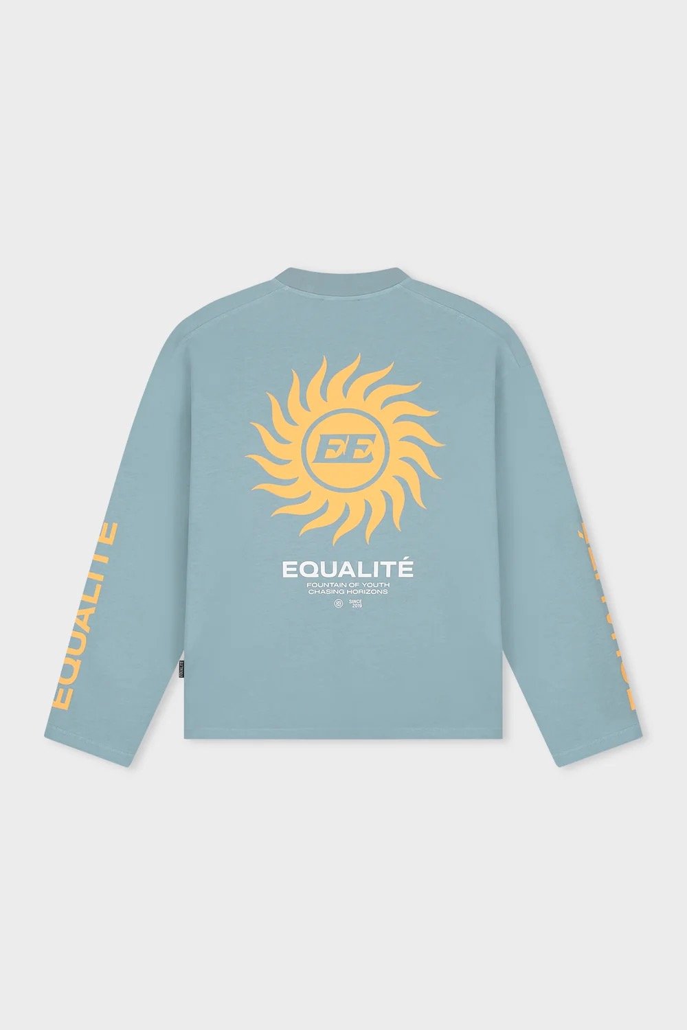 EQUALITÉ SUNNY OVERSIZED LONGSLEEVE TEE WASHED LIGHT BLUE