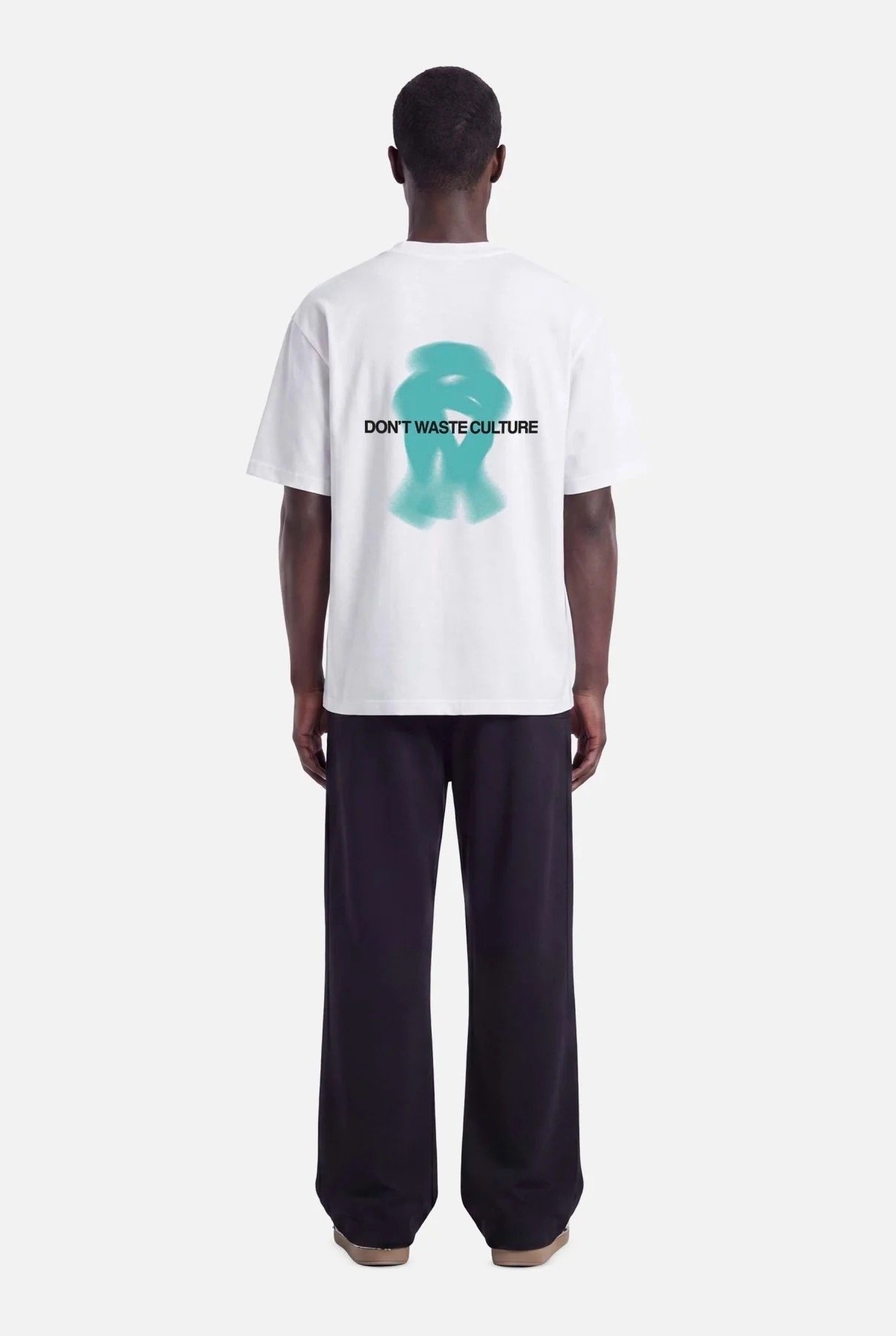DON'T WASTE CULTURE RISA T-SHIRT | OFF-WHITE