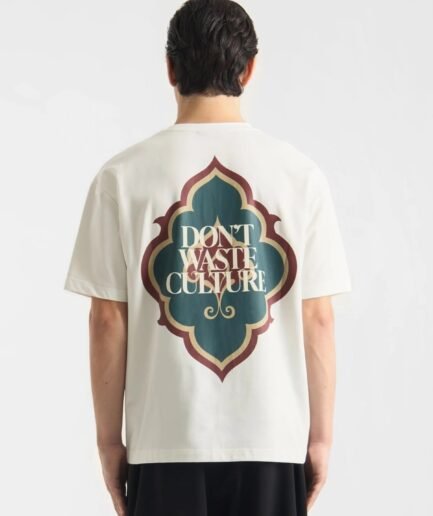 DON'T WASTE CULTURE SOKAE T-SHIRT | OFF-WHITE