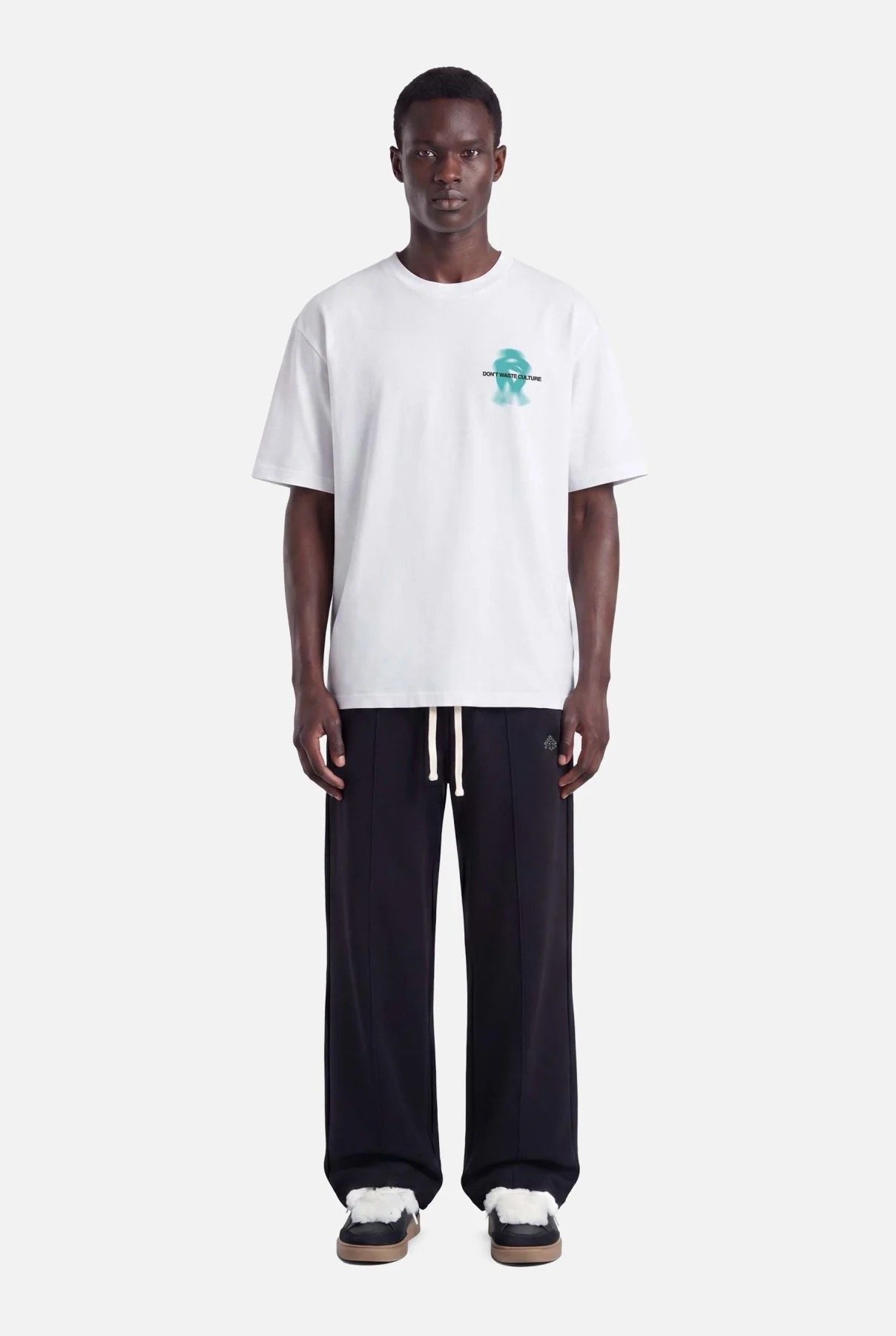 DON'T WASTE CULTURE RISA T-SHIRT | OFF-WHITE