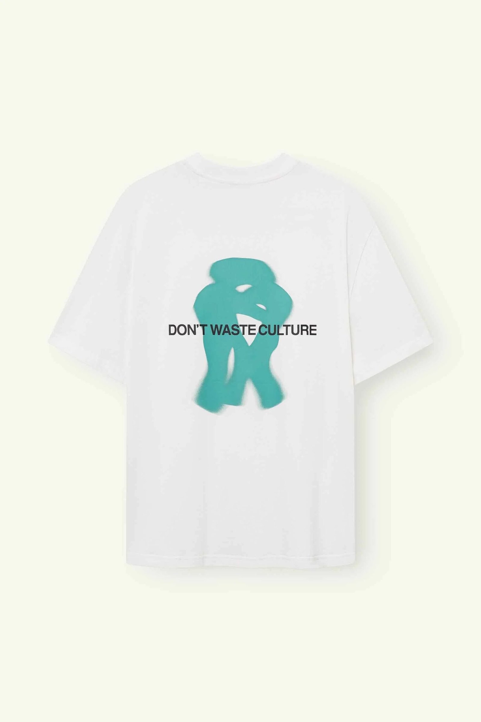 DON'T WASTE CULTURE RISA T-SHIRT | OFF-WHITE