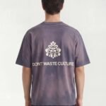 DON'T WASTE CULTURE AZEMARI T-SHIRT | FADED BLUE