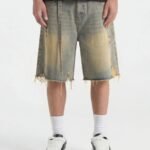 DON'T WASTE CULTURE GAELLOR SHORTS | PALE BLUE
