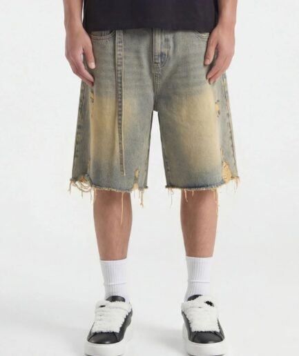 DON'T WASTE CULTURE GAELLOR SHORTS | PALE BLUE