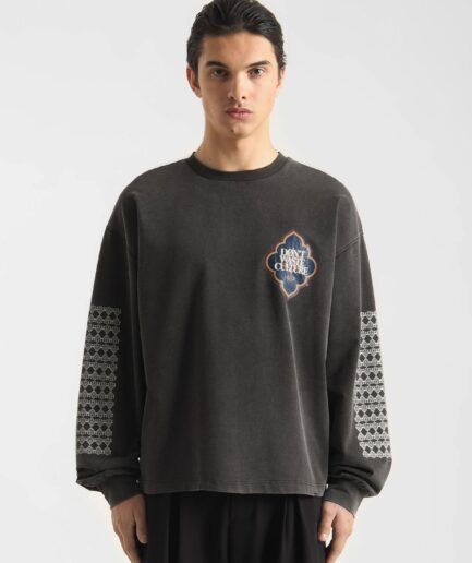 DON'T WASTE CULTURE HIMARIYU LONGSLEEVE | WASHED BLACK