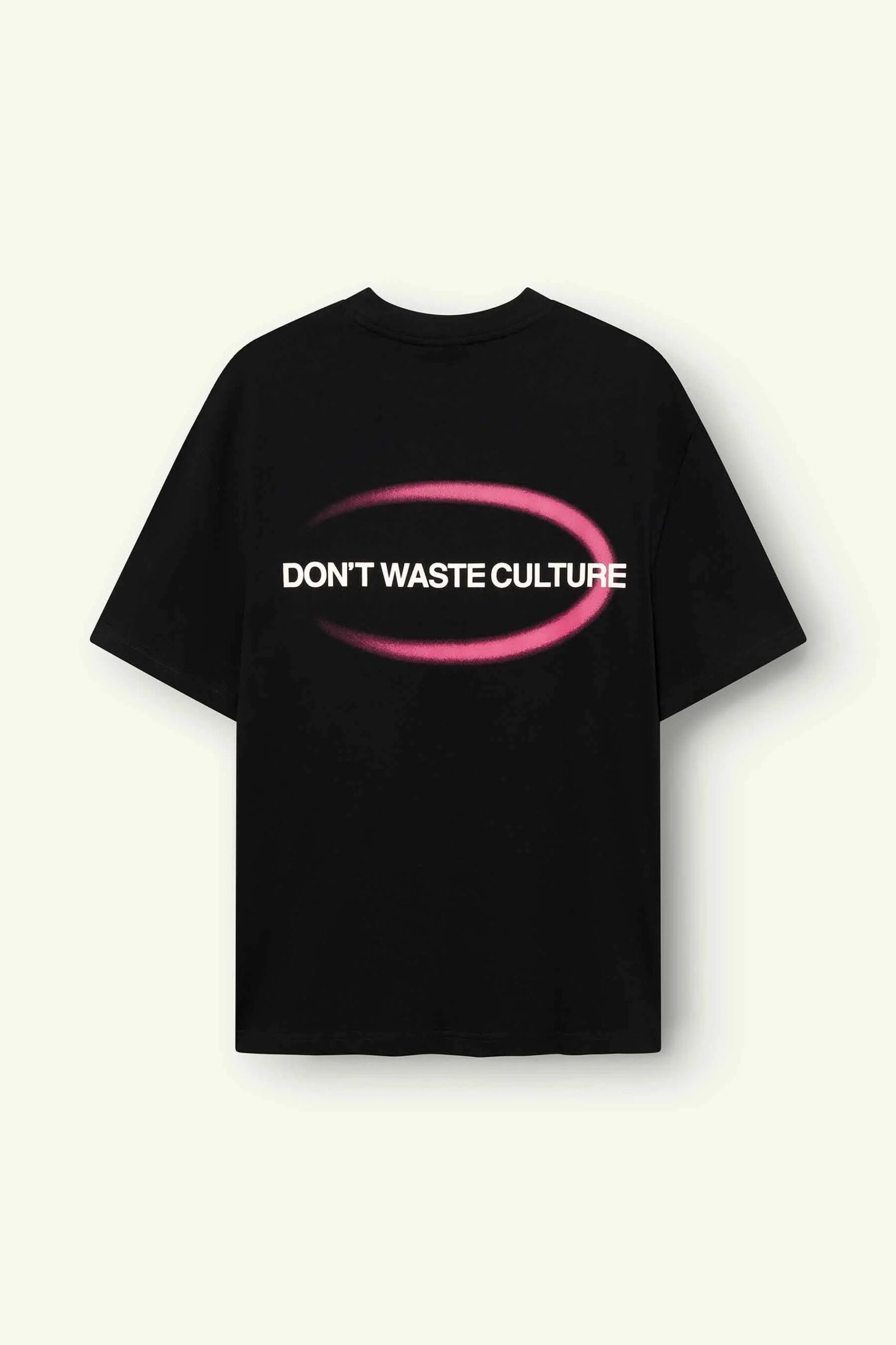 DON'T WASTE CULTURE LIRA T-SHIRT | BLACK