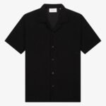 PURE PATH 26010206 HONEYCOMB SHORTSLEEVED SHIRT BLACK