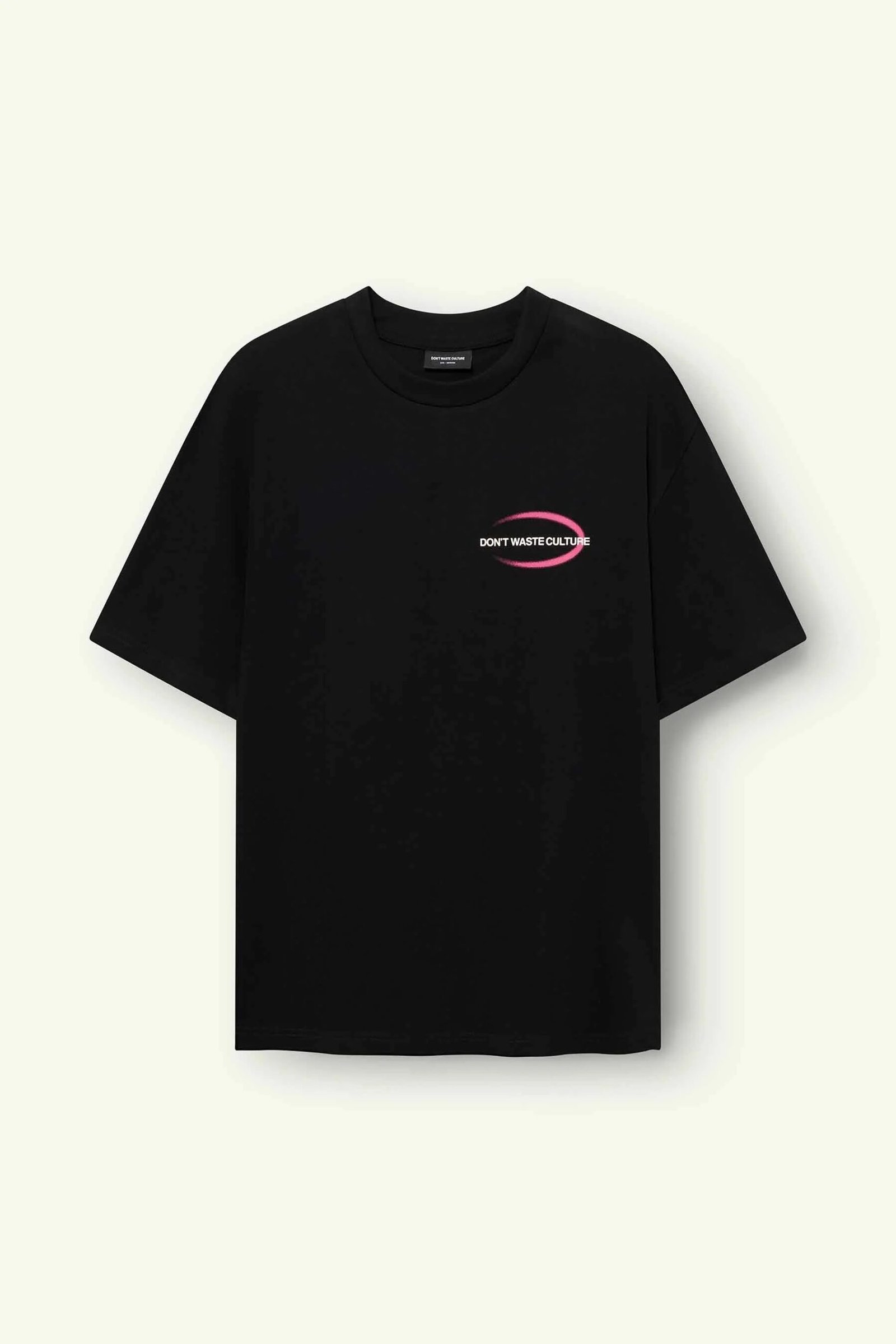 DON'T WASTE CULTURE LIRA T-SHIRT | BLACK