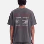 DON'T WASTE CULTURE JOVI T-SHIRT | WASHED BLACK