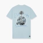 JORCUSTOM: ENDLESS SUMMER SLIM FIT T-SHIRT LIGHTBLUE