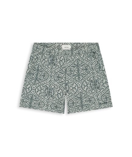 PURE PATH JACQUARD SHORTS 26010526 EMERALD