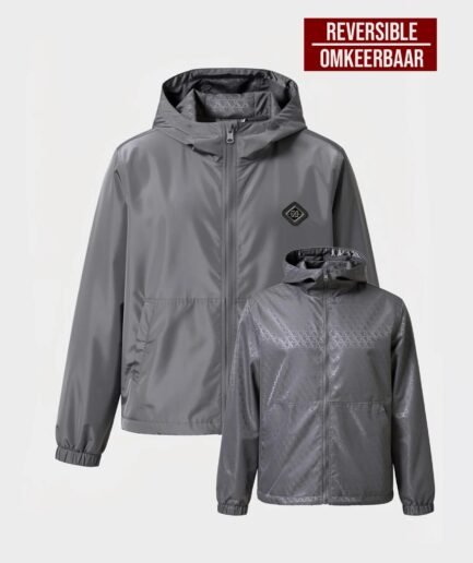 Xplct Studios Reverse Windbreaker | Light grey