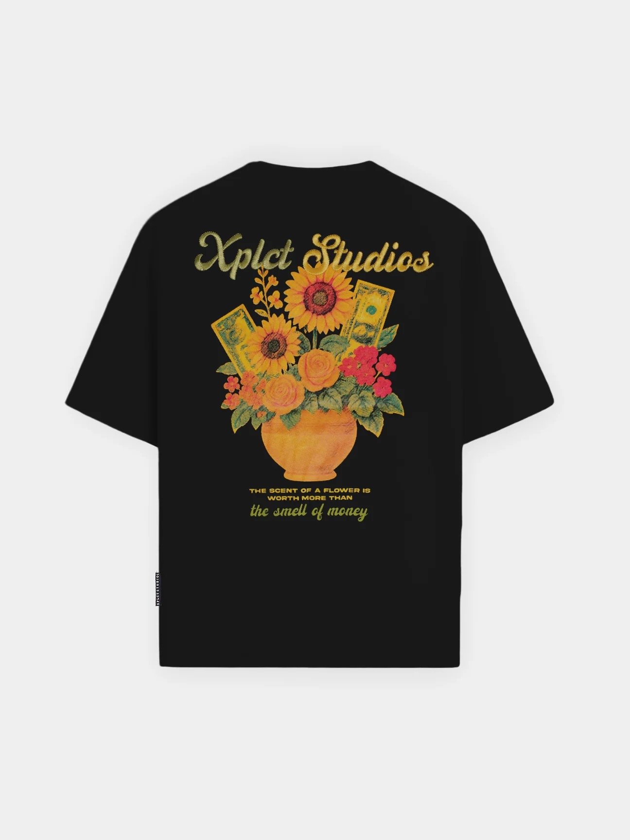 Xplct Studios Flowers Tee | Black