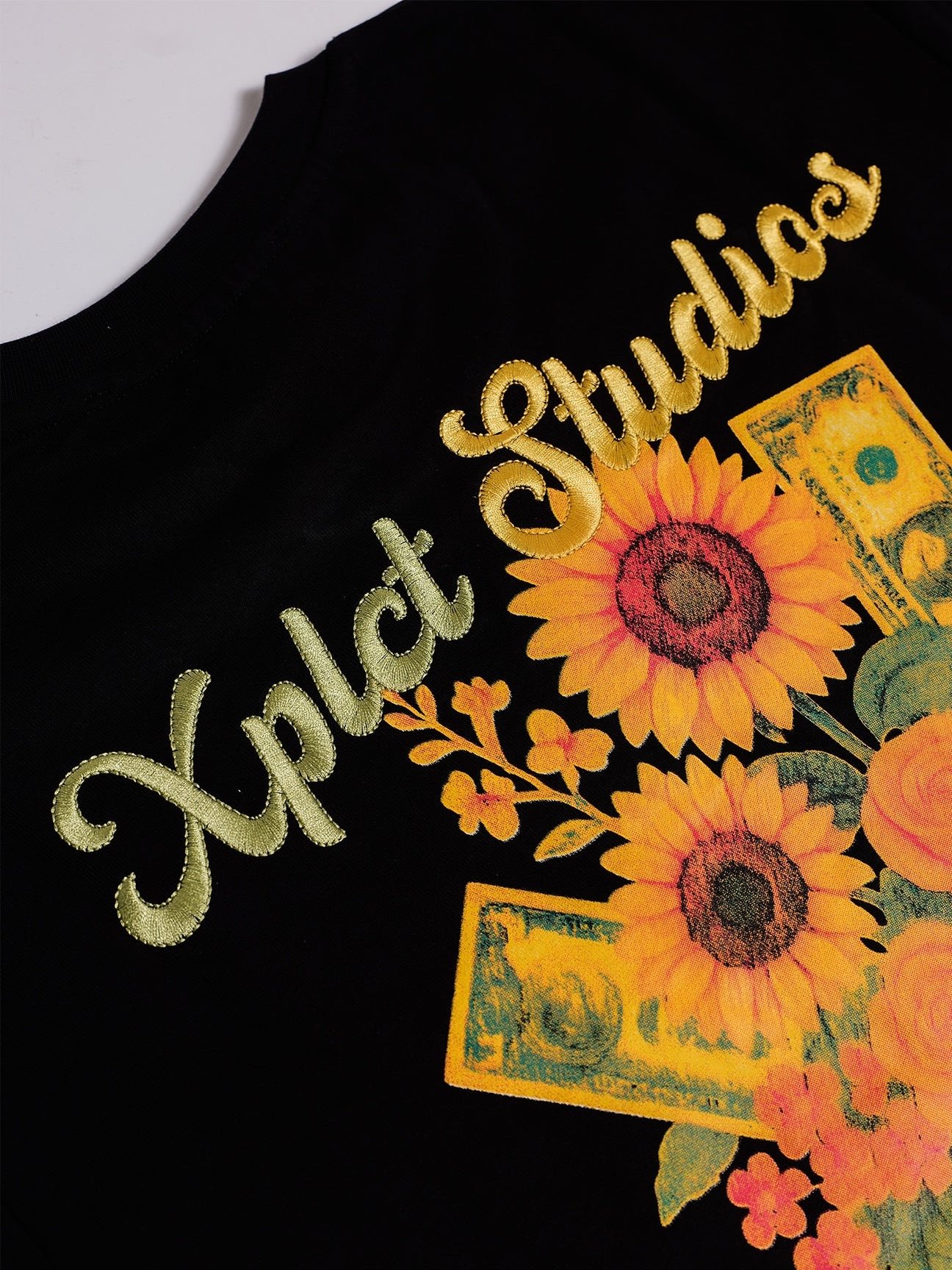 Xplct Studios Flowers Tee | Black