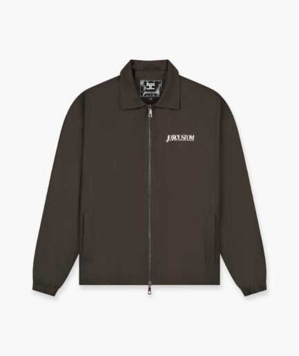 JORCUSTOM COACH JACKET BROWN