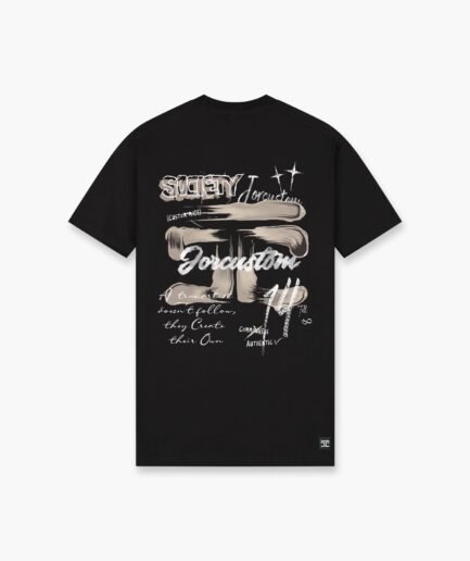 JORCUSTOM ARTIST2.0 SLIM FIT T-SHIRT BLACK