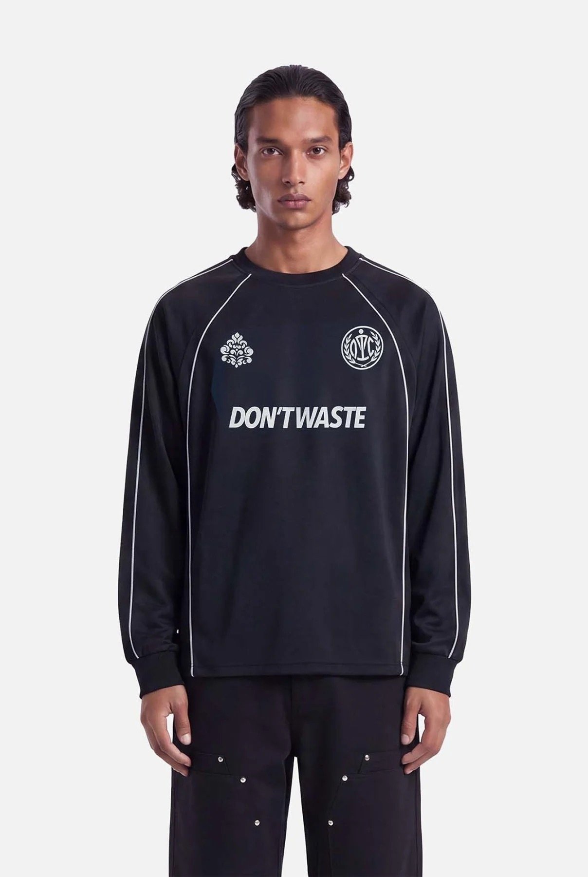 DON'T WASTE CULTURE ZENI LONGSLEEVE | BLACK