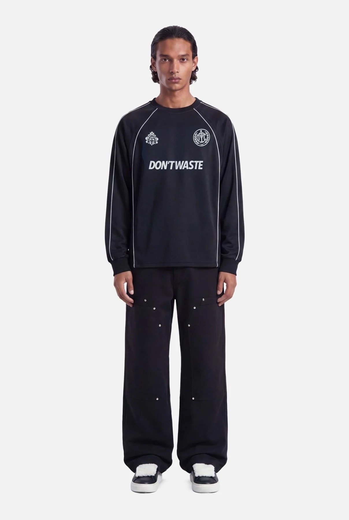 DON'T WASTE CULTURE ZENI LONGSLEEVE | BLACK