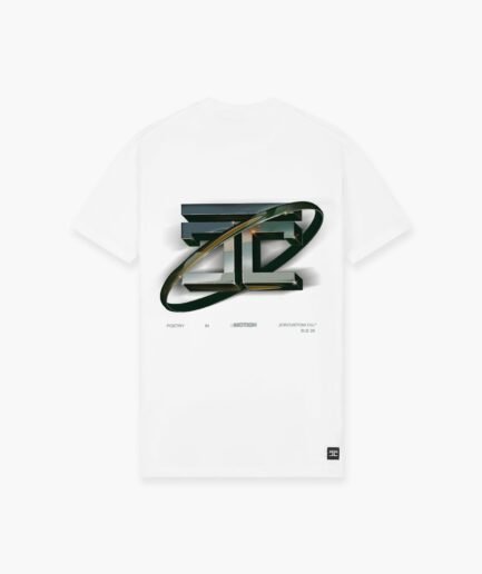 JORCUSTOM POETRYINMOTION SLIM FIT T-SHIRT WHITE