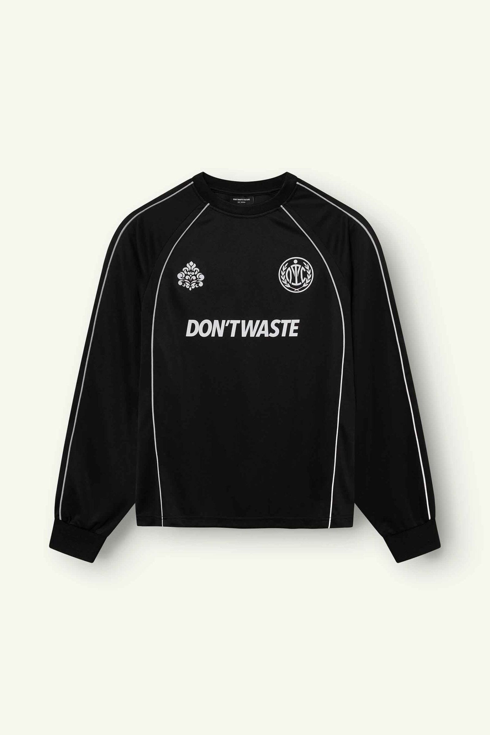DON'T WASTE CULTURE ZENI LONGSLEEVE | BLACK