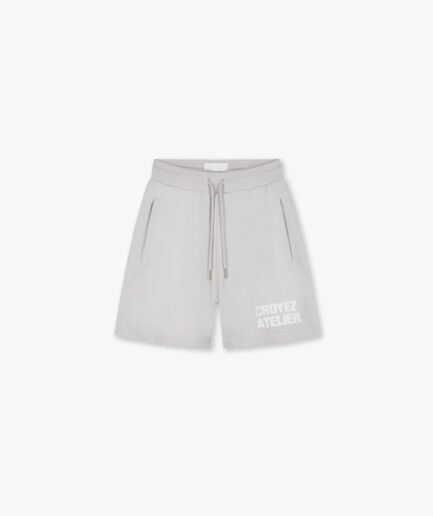 Croyez Sprayed Atelier Shorts | Light Grey
