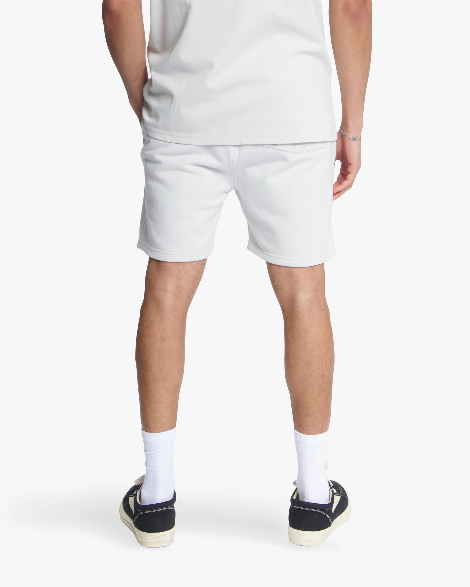 Croyez Sprayed Atelier Shorts | Light Grey