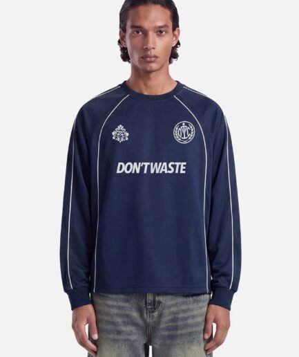 DON'T WASTE CULTURE ZENI LONGSLEEVE | BLUE