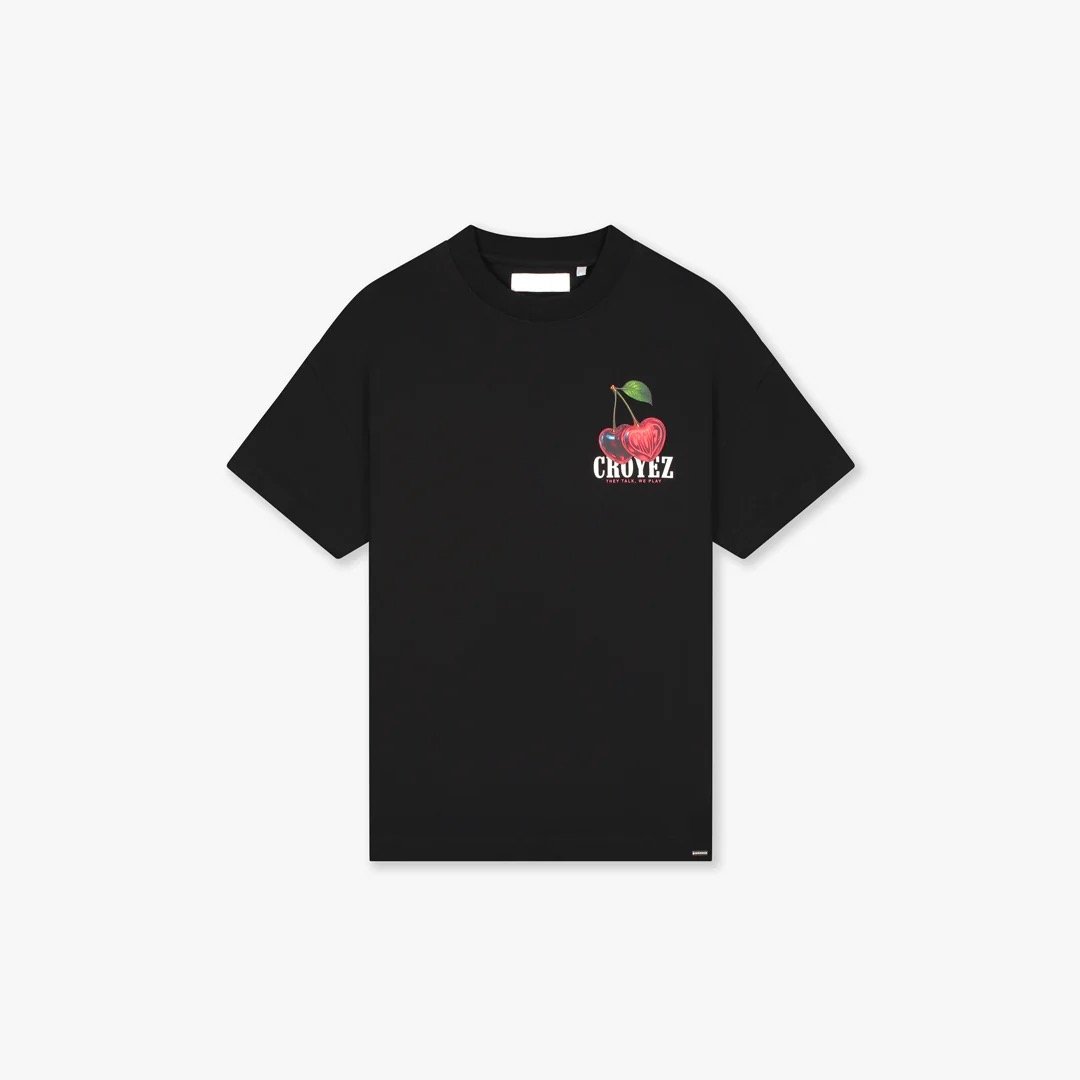 Croyez Cerise D'Amour T-Shirt | Black