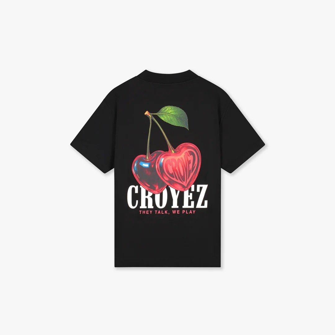 Croyez Cerise D'Amour T-Shirt | Black
