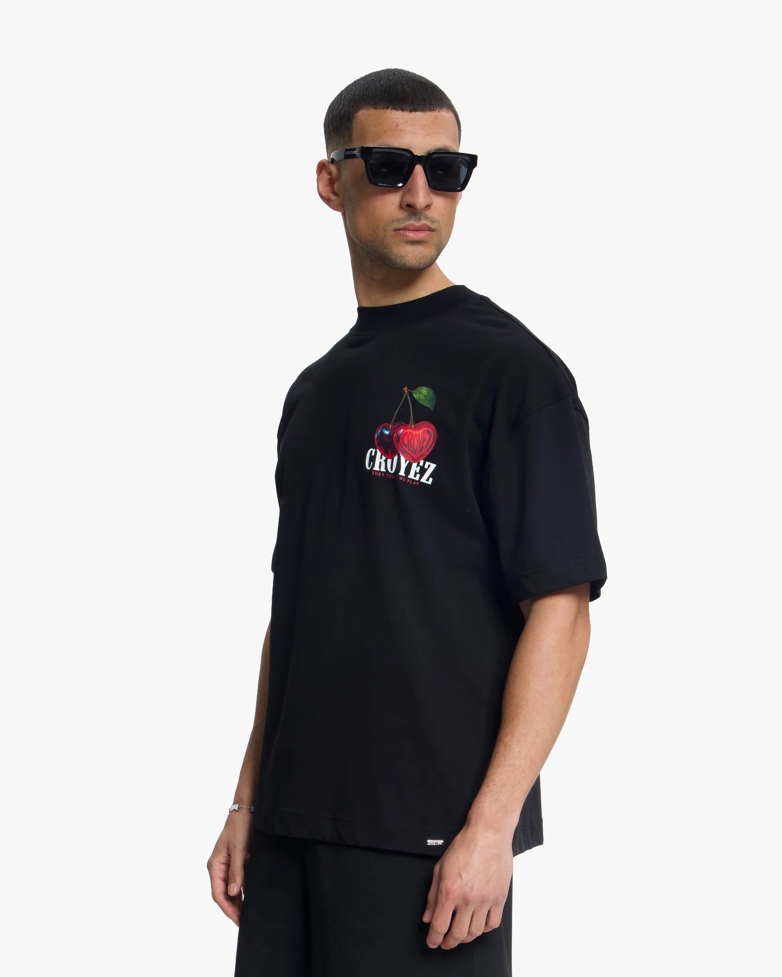 Croyez Cerise D'Amour T-Shirt | Black