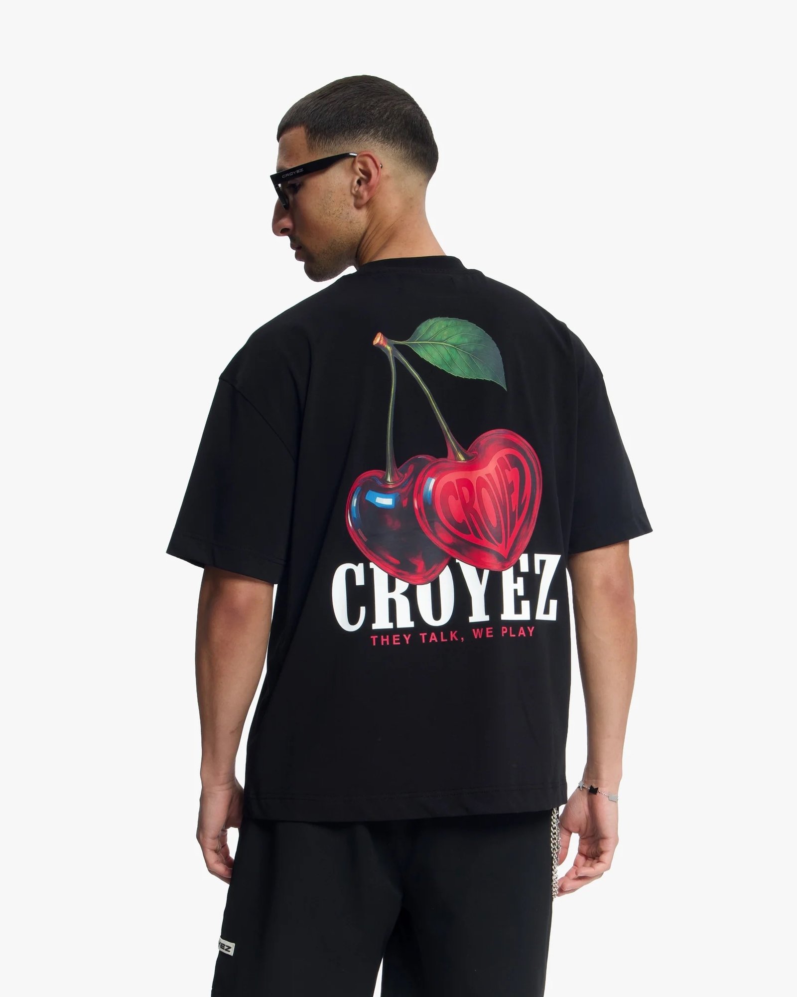 Croyez Cerise D'Amour T-Shirt | Black