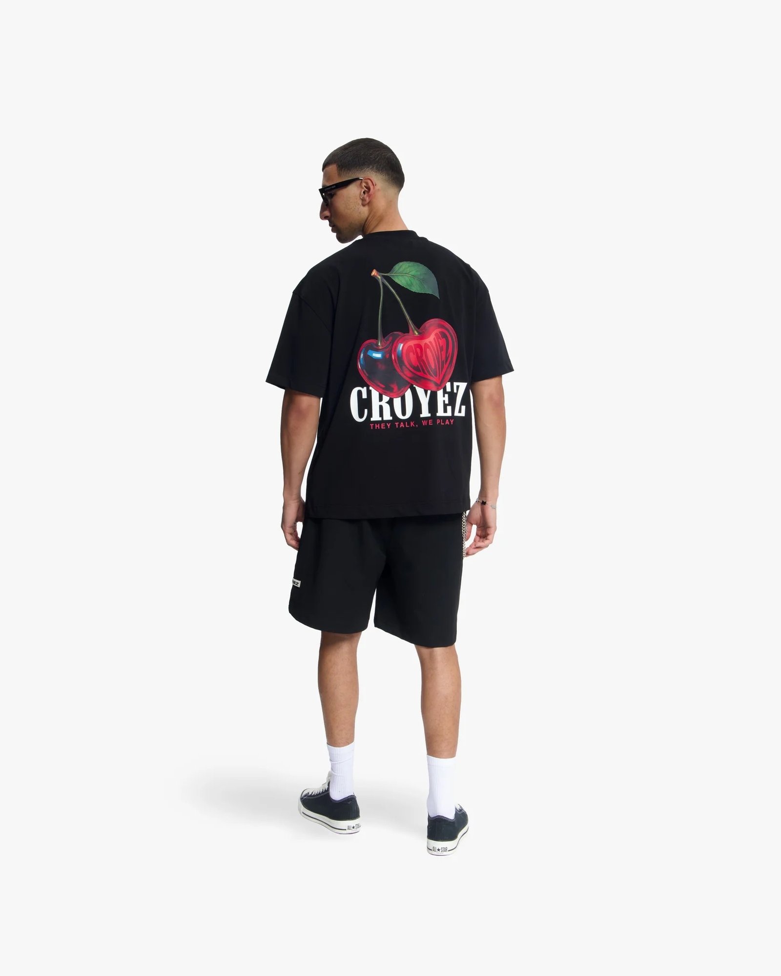 Croyez Cerise D'Amour T-Shirt | Black