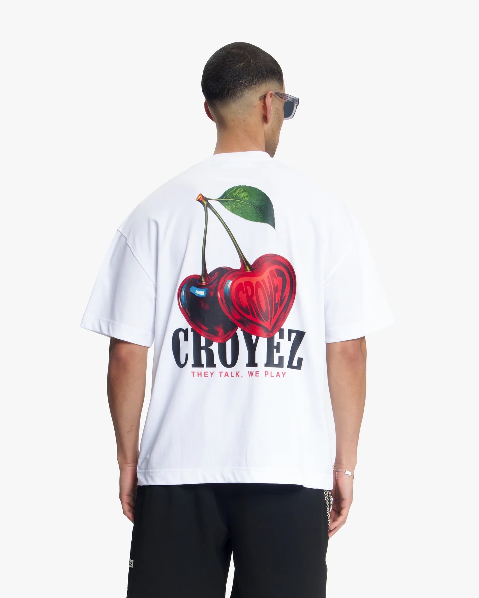 Croyez Cerise D'Amour T-Shirt | White