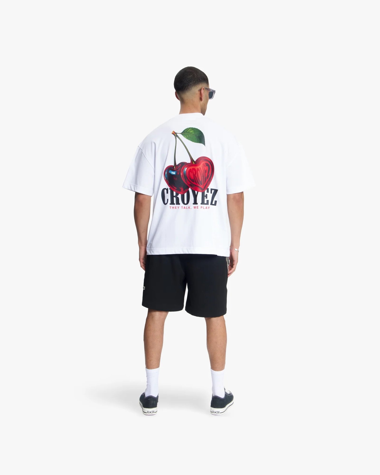 Croyez Cerise D'Amour T-Shirt | White