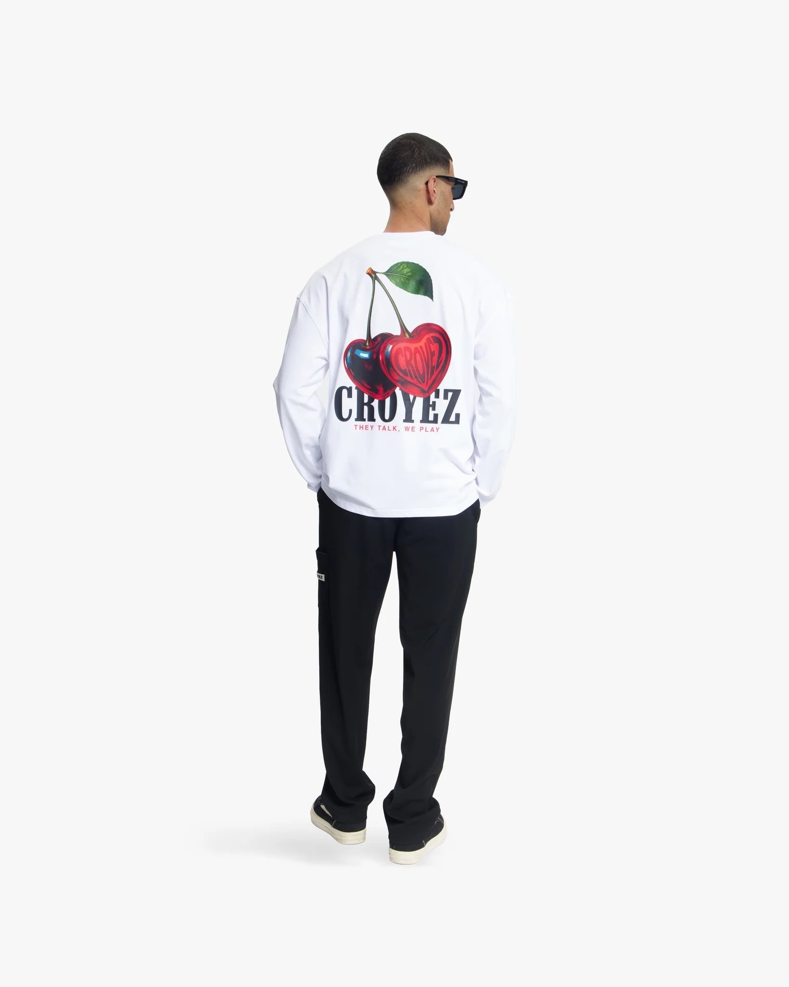 Croyez Cerise D'Amour Longsleeve | White