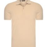 MI PIACE: MEN POLO SHIRT BEIGE RM202013