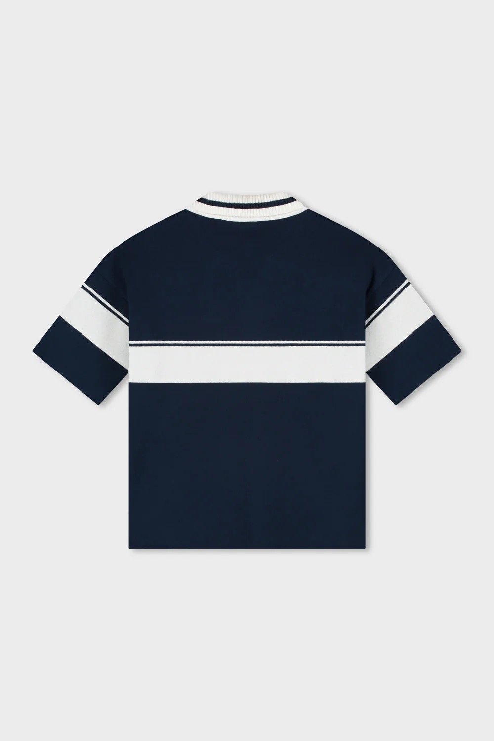 EQUALITÉ JADEN KNIT POLO NAVY