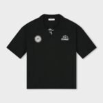 EQUALITÉ BEAU KNIT POLO BLACK