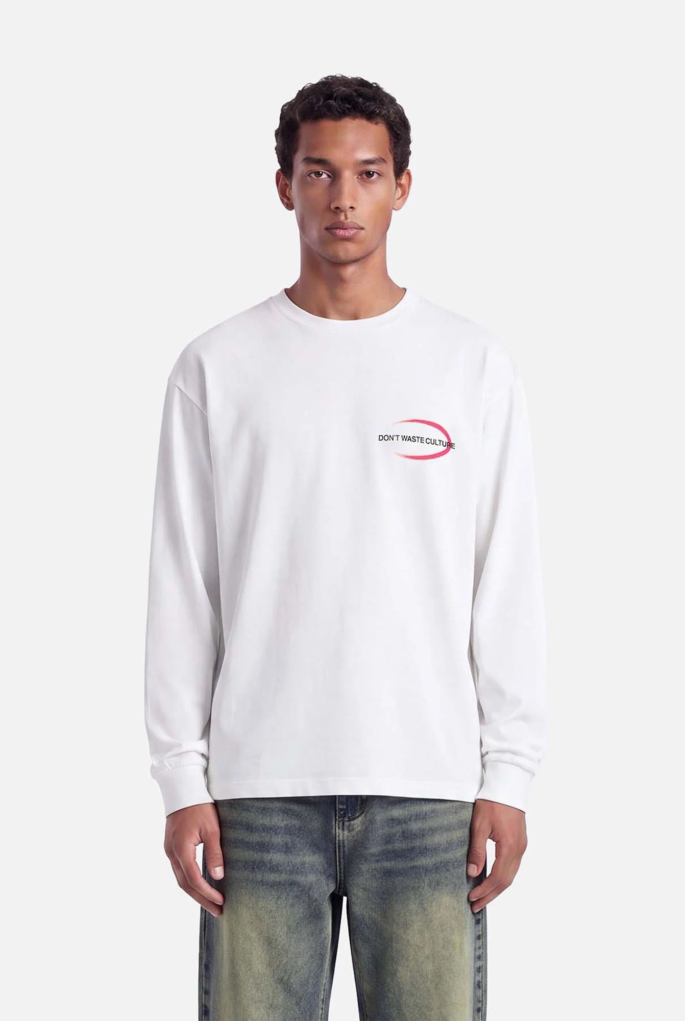 DON'T WASTE CULTURE TAVI LONGSLEEVE | OFF-WHITE