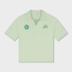 EQUALITÉ BEAU KNIT POLO SOFT LIGHT GREEN