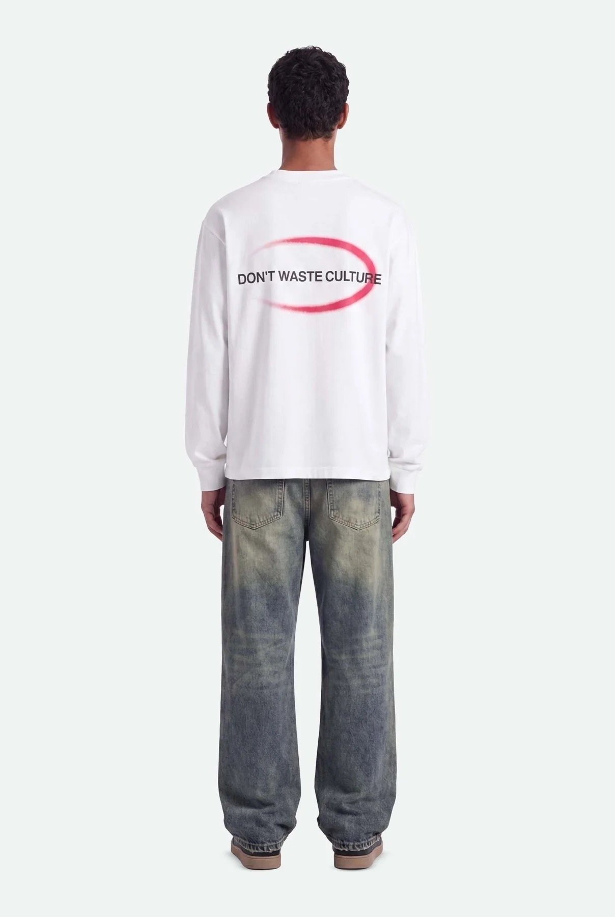 DON'T WASTE CULTURE TAVI LONGSLEEVE | OFF-WHITE
